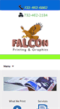 Mobile Screenshot of falconprinting.com